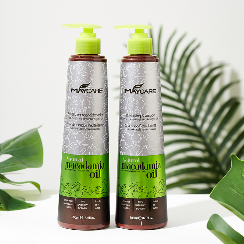 Private Label Organic Deep Cleansing Smoothing Macadamia Nut Oil Hair Shampoo