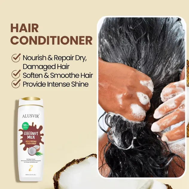 Normal Sulfate Free Coconut Oil Nourishing Hair Shampoo