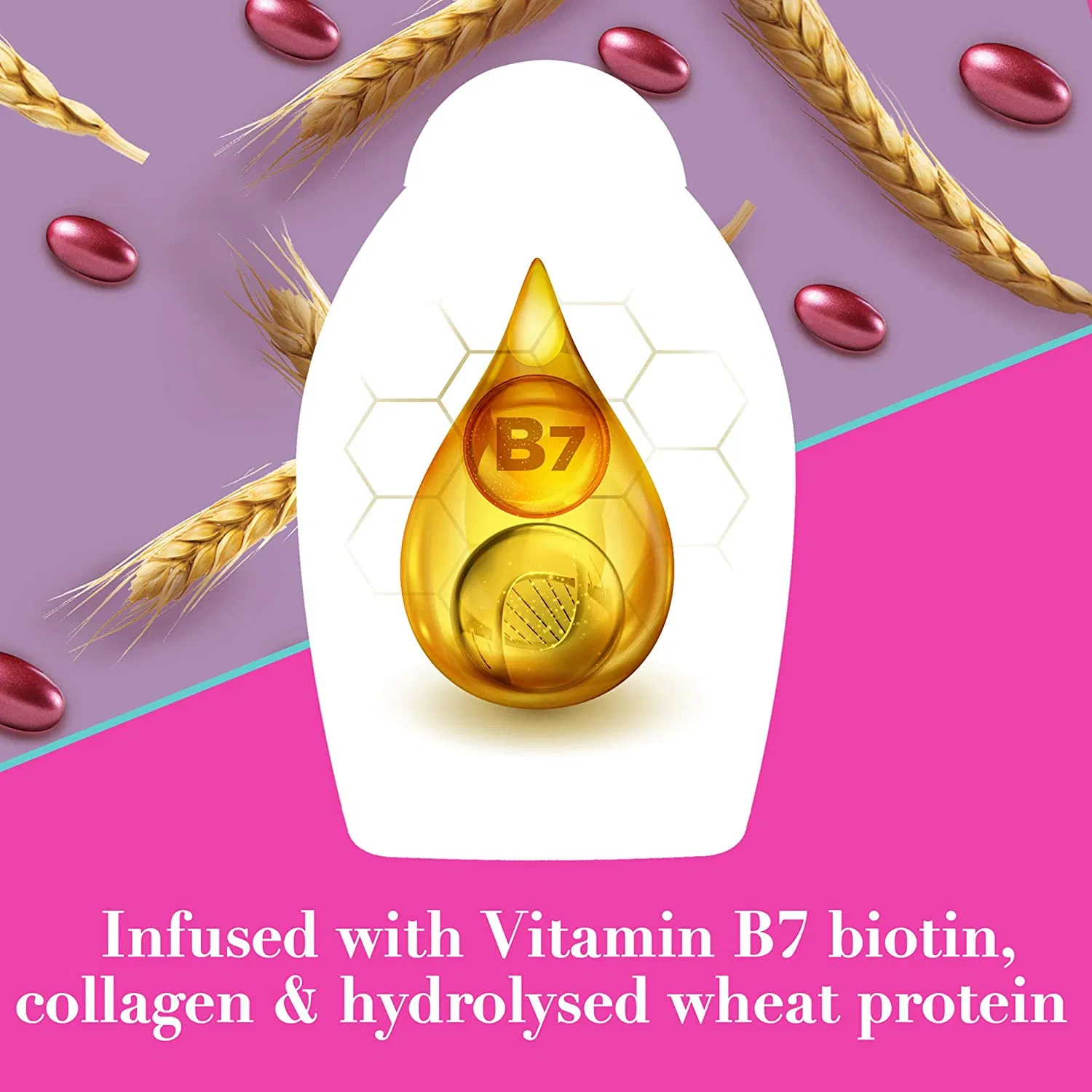 Cheap Biotin Collagen Moisturizing Anti Dandruff Sulphate Free Shampoo