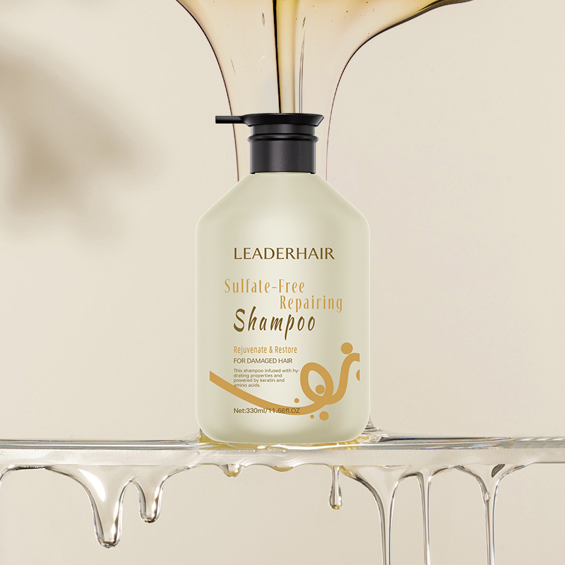 Leaderhair Deep Repair Sulfate Free Shampoo Damaged Hair with Nourishing Care
