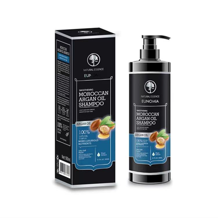 2026 New Products Damage Repairing Argan Oil Hair Shampoo Hair Conditioner Set Morocco Argan Oil Strengthen Dry Damaged Hair Sulfate-Free Mask