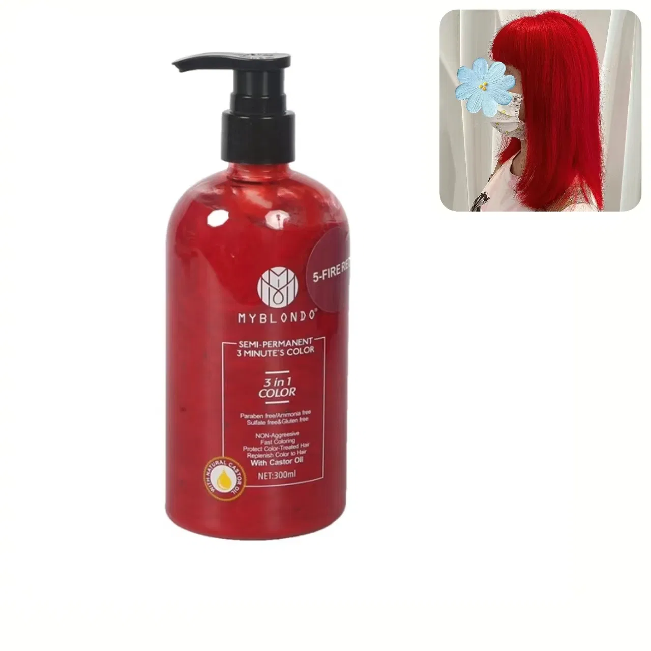 Conditioner Color Mask Protecting Hair Care Protection Dye Colors Fixing Color Shampoo