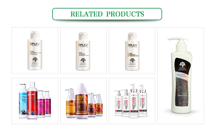 Keratin Hair Straightening Best Sulfate Free Keratin Shampoo and Conditioner Private Label