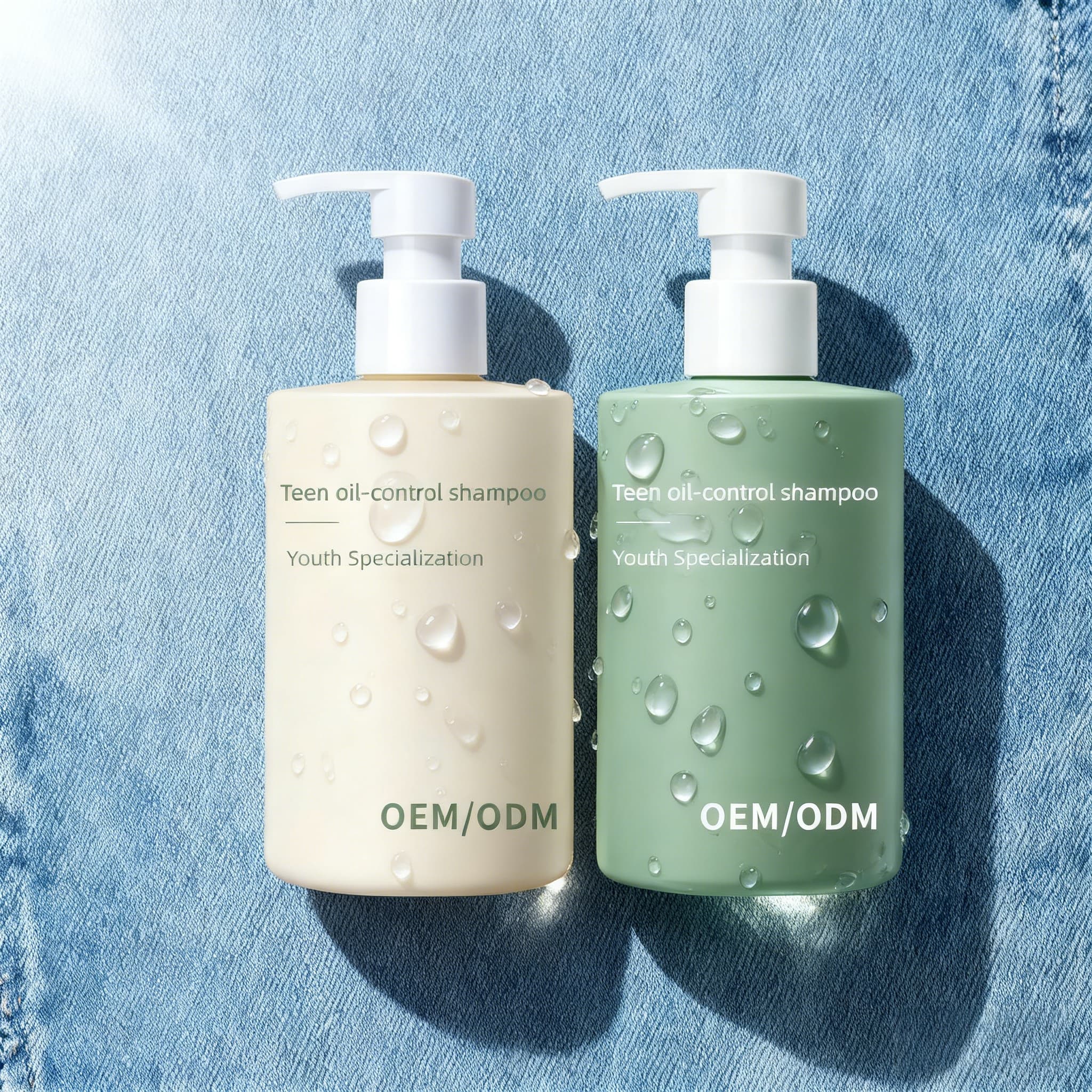 Factory Customized OEM Children Herbal Shampoo Dandruff Removal Oil Control Liquid Refreshing Smooth Unisex Formula