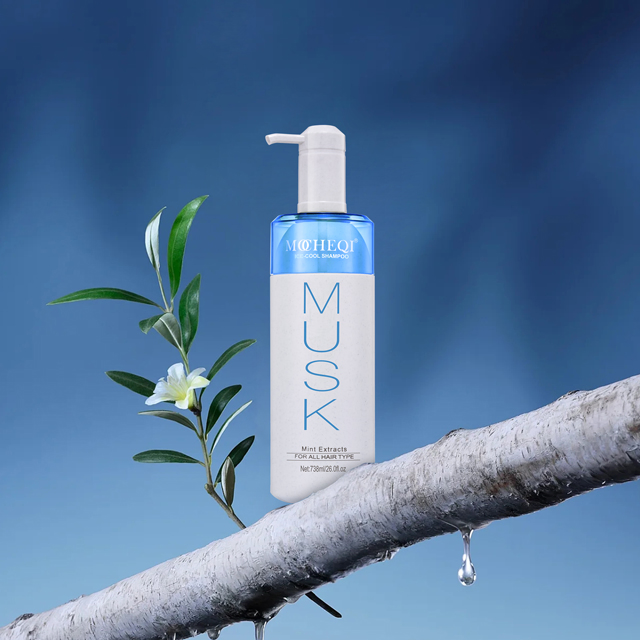 Mocheqi Sulfate Free Mild Organic Nourishing Moisturizing Anti-Dandruff Hair Shampoo for Salon Use Wholesale