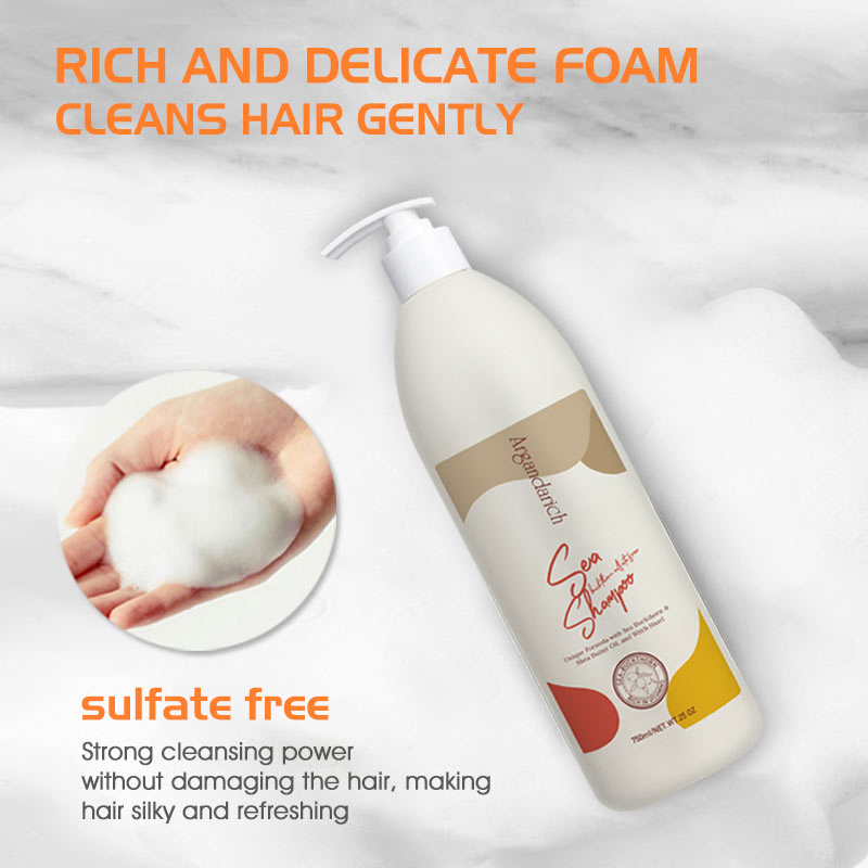 750ml Hair Salon Care Products Sulfate Free Restoring&Moisturizing Hair Shampoo