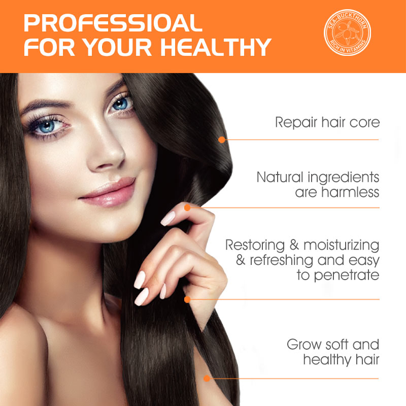 750ml Hair Salon Care Products Sulfate Free Restoring&Moisturizing Hair Shampoo
