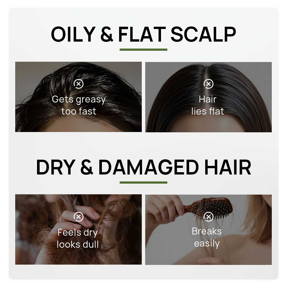 Luxury Vegan Herbal Hair Care Shampoo Set White Truffle Amino Acids Volume Moisturizing Oil Control Smoothing Shampoo