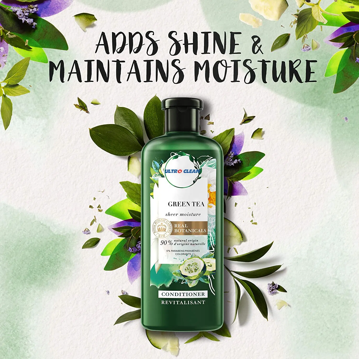 Hair Smooth Wholesale Sulphate Free Green Tea Shampoo