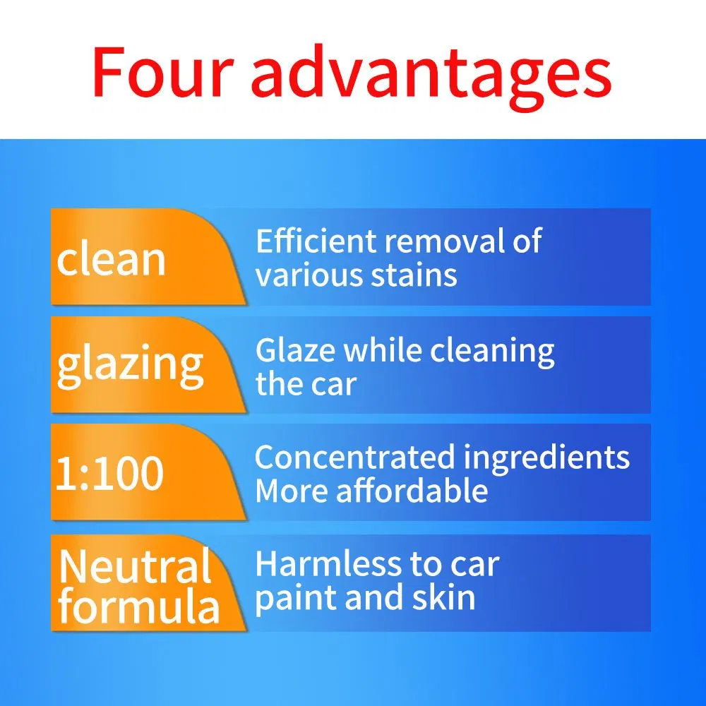 Vibrant Color Foam Waxing Shampoo for Ultimate Shine and Protection