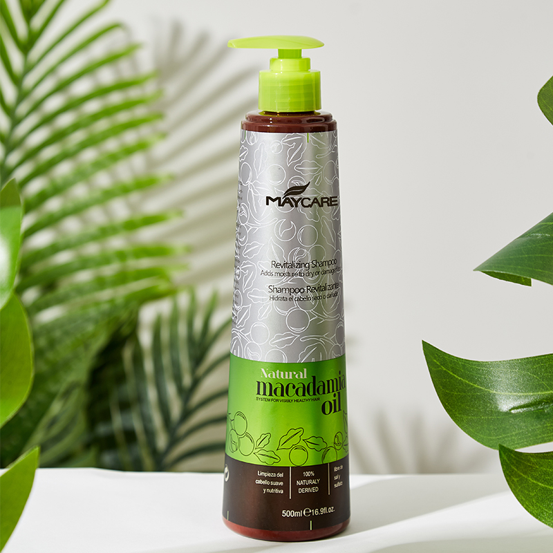 Private Label Organic Deep Cleansing Smoothing Macadamia Nut Oil Hair Shampoo