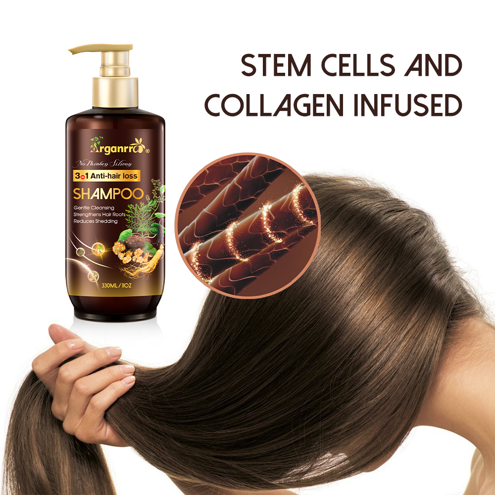 Custom Your Logo Barber Salon Anti Hair Loss Hair Biotin Shampoo OEM for Hair Growth
