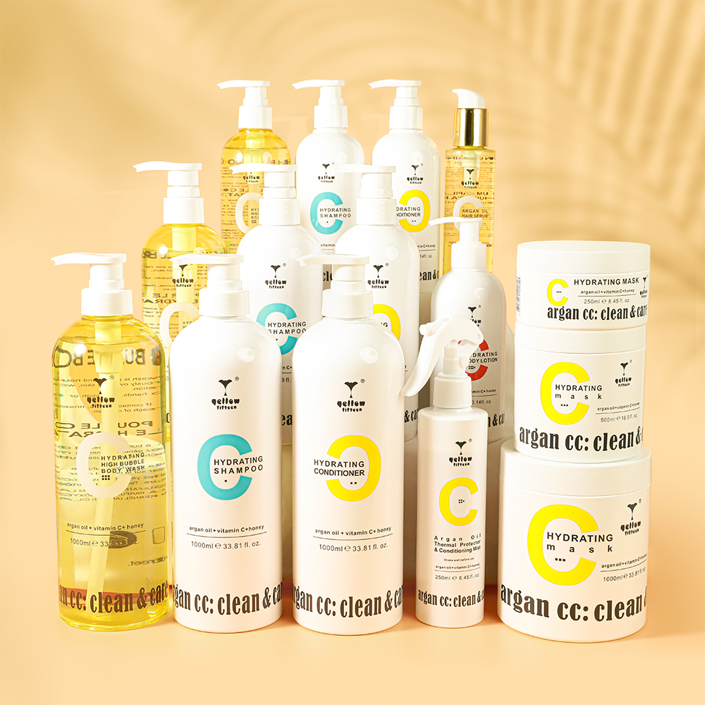 Shampoo and conditioner set series for African market