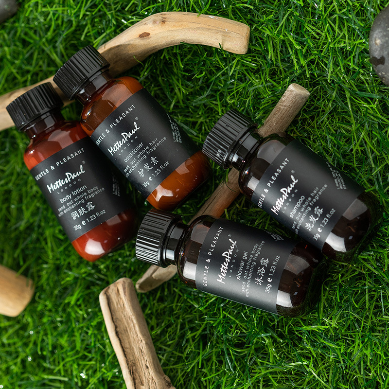 Luxury Hair Care Shampoo Set and Hotel Shampoo Conditioner Sets With Body Wash and Body Lotion Hotel Shampoo and Conditioner