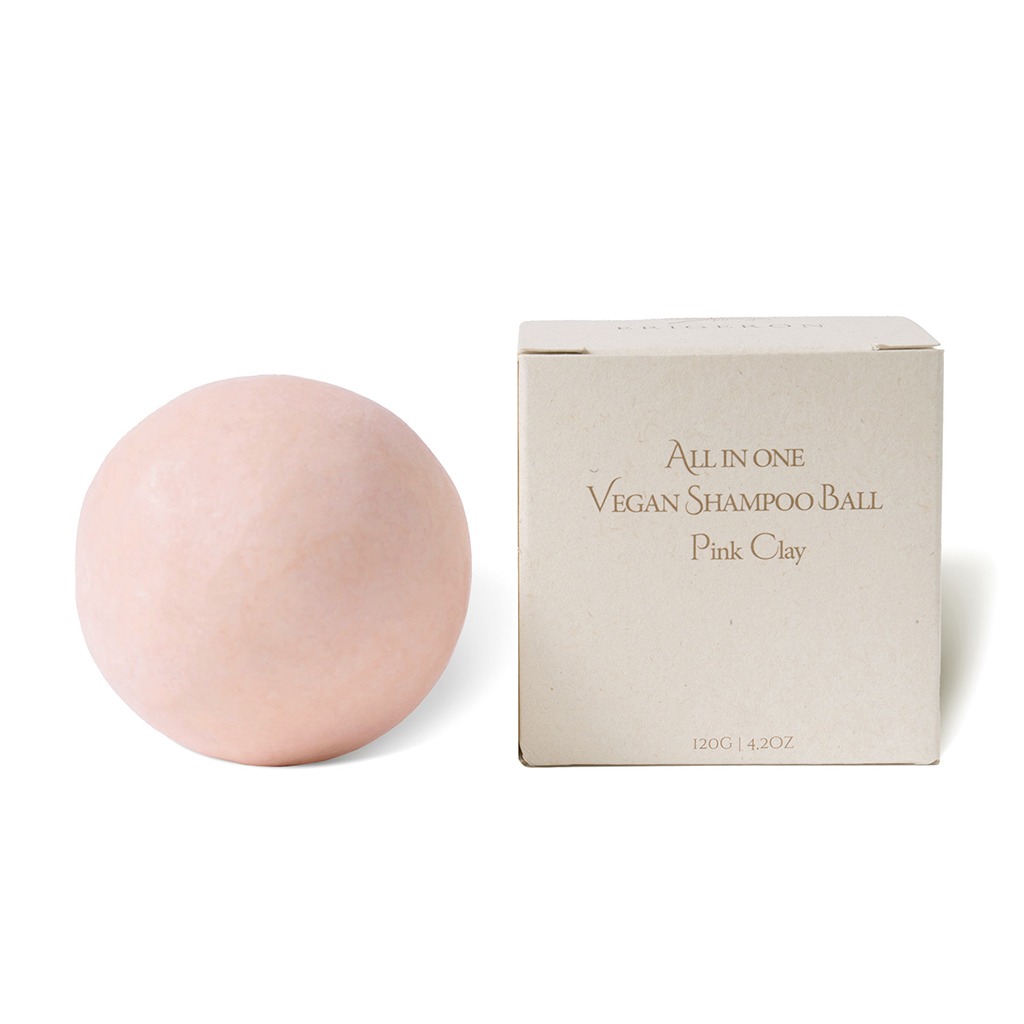Oil Scalp Pink Clay All In One Shampoo Bar Anti Dandruff Moisture Balance Gentle Formula Deep Cleanse Detox Scalp Sensitive