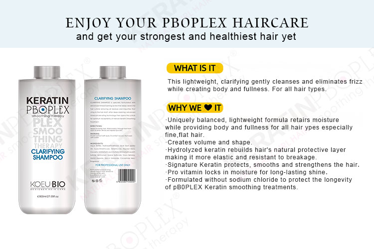 Clarifying Shampoo Application