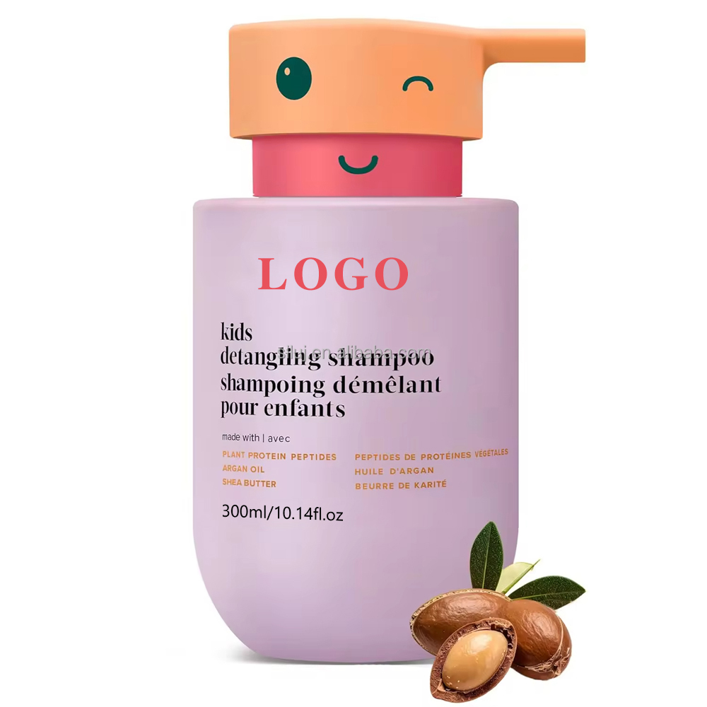 OEM Kids Shampoo,Tear-free Detangling Shampoo For Girls With Curly Or Straight Hair,Clean,Non-toxic,Gentle Haircare 300ml