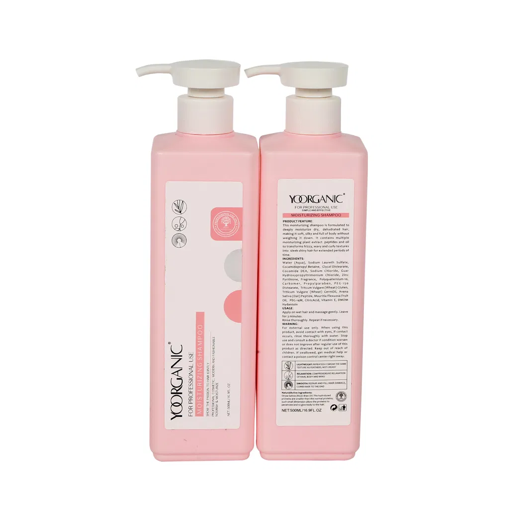 Natural Smooth Hair Shampoo Argan Olive Oil Shampoo and Conditioner Sulfate Free