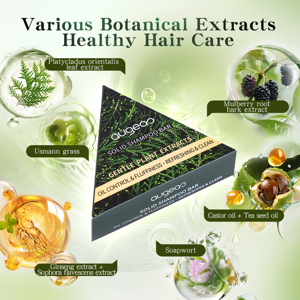 Natural Plant Based Shampoo Bar for All Hair Types