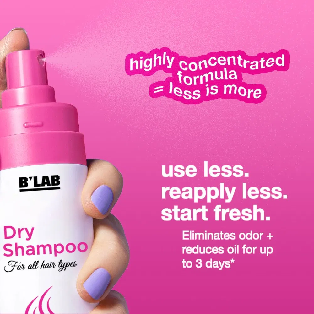 Custom Non-Aerosol Instant Freash Volumizing Hair Dry Shampoo No Rinse Hair Products