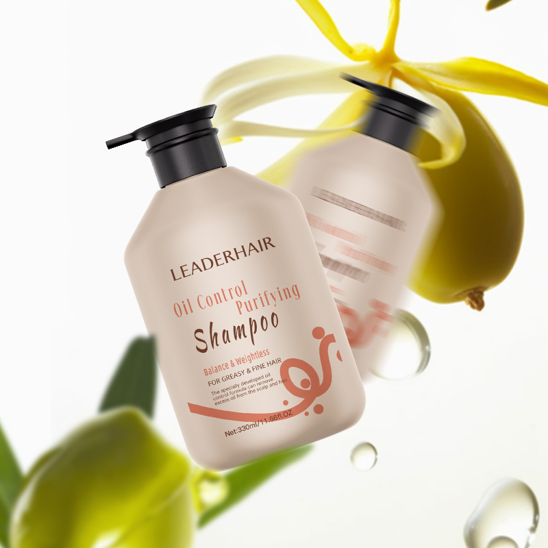 Leaderhair Oil Control Volumizing Shampoo Lightweight Grease Free Hair Care Shampoo