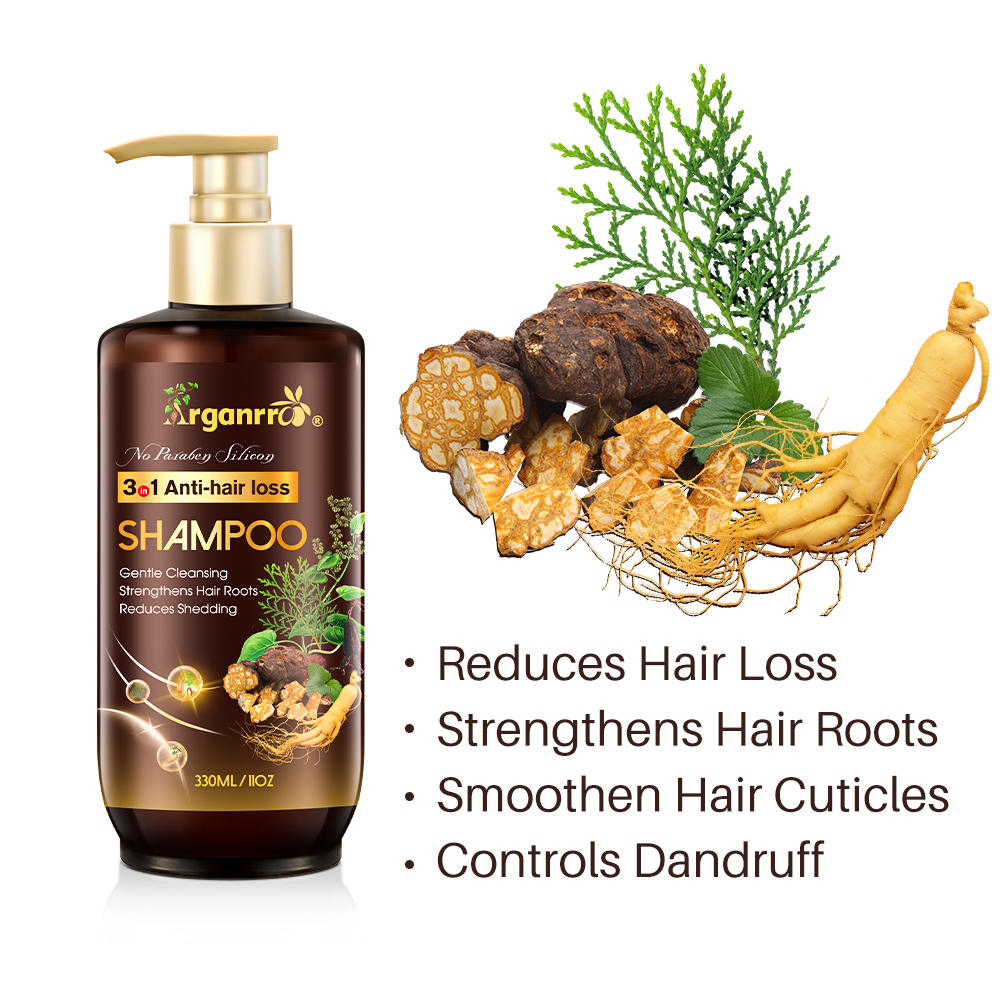 Custom Your Logo Barber Salon Anti Hair Loss Hair Biotin Shampoo OEM for Hair Growth