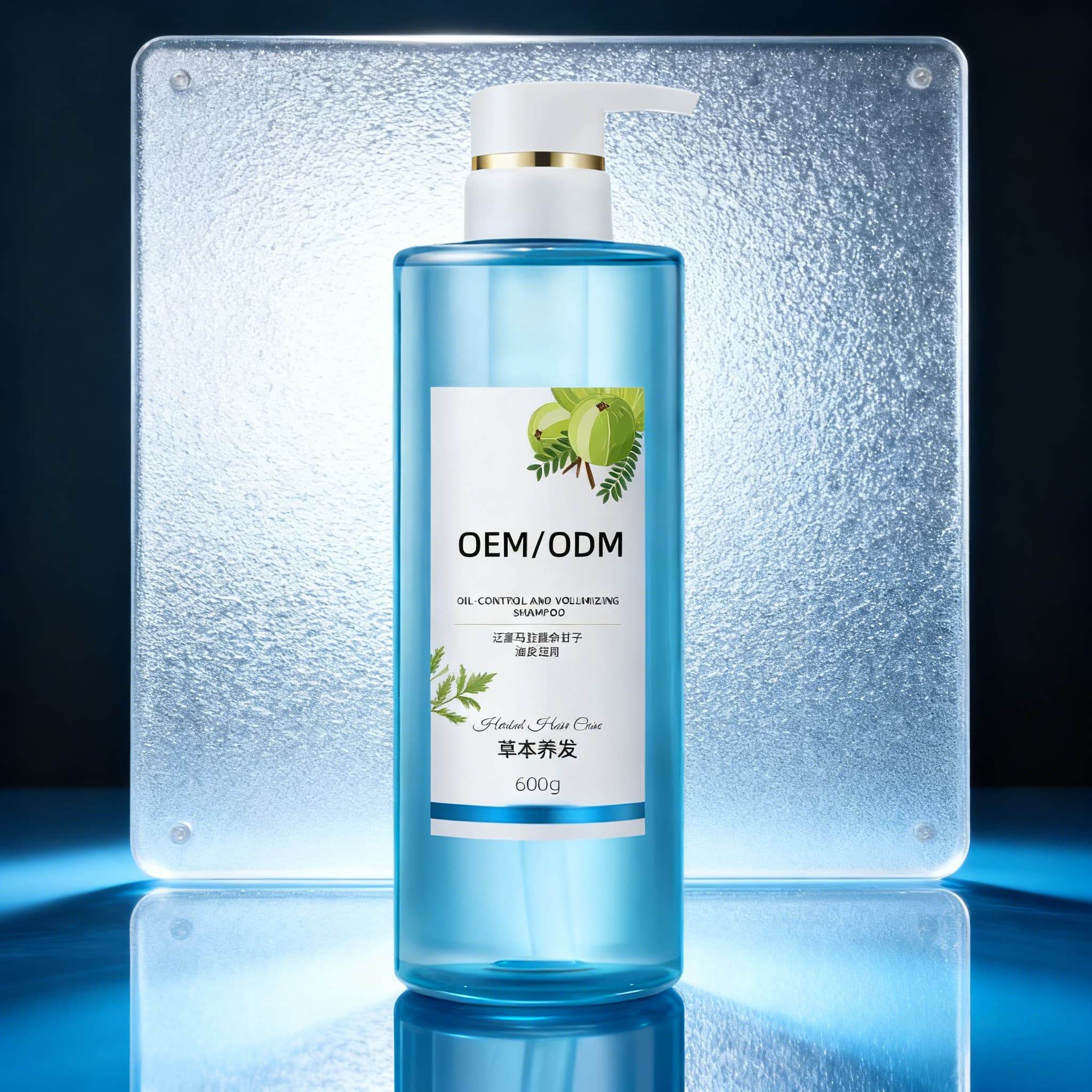 Customizable OEM Liquid Shampoo Fluffy Oil Control Deep Dandruff Removal Itching Relief Scalp Care Non-Greasy Refreshing