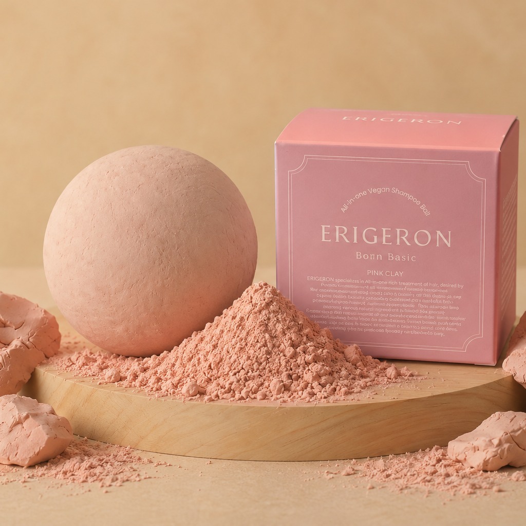 Oil Scalp Pink Clay All In One Shampoo Bar Anti Dandruff Moisture Balance Gentle Formula Deep Cleanse Detox Scalp Sensitive