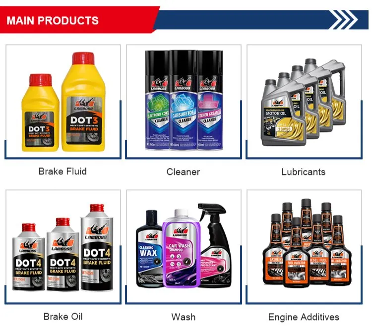 Lamboss Private Label Car Wash Shampoo and Wax in One