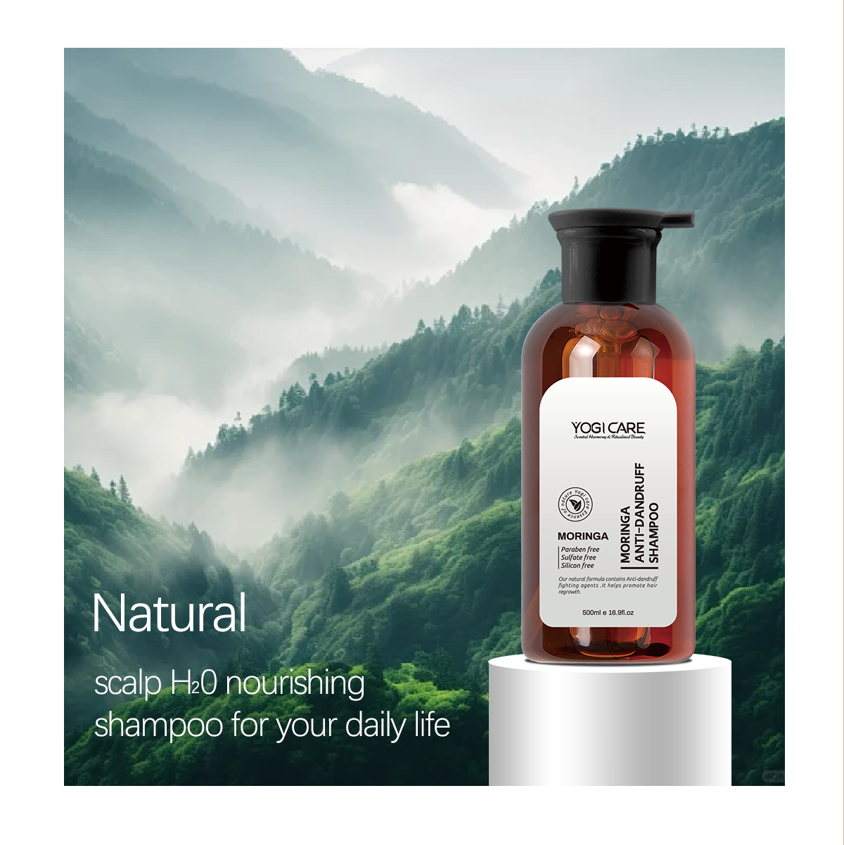 YOGI Moringa Seed Sulfate Free Shampoo Pure Natural Hair Shampoo Manufacturer