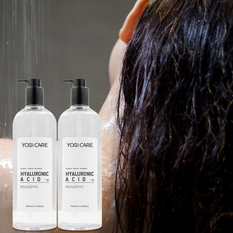 Private Label Natural Hyaluronic Acid Shampoo OEM Deep Cleansing Nourishing Hair Shampoo Producer