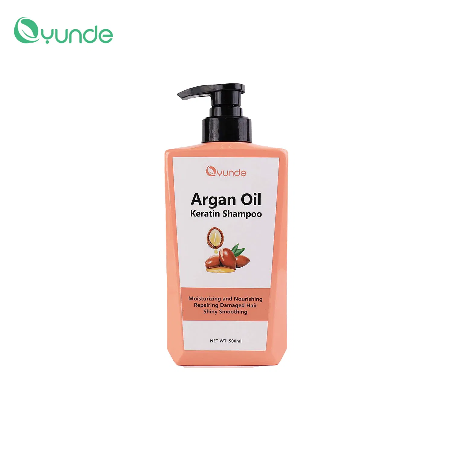 Natural Herbal Extracts Smooth, Fluffy, Argan Keratin Shampoo