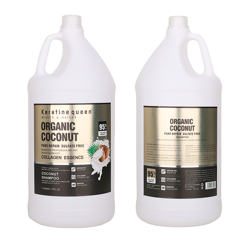 5L Bulk Large Capacity Salon Cream Shampoo Moisturizing Oil Control Nourishing Anti-Frizz Hair Wash Conditioner for Commercial