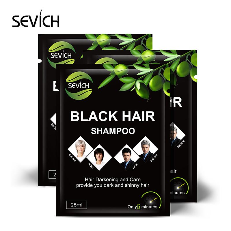 Organic Hair Dye Black Herbal Hair Shampoo