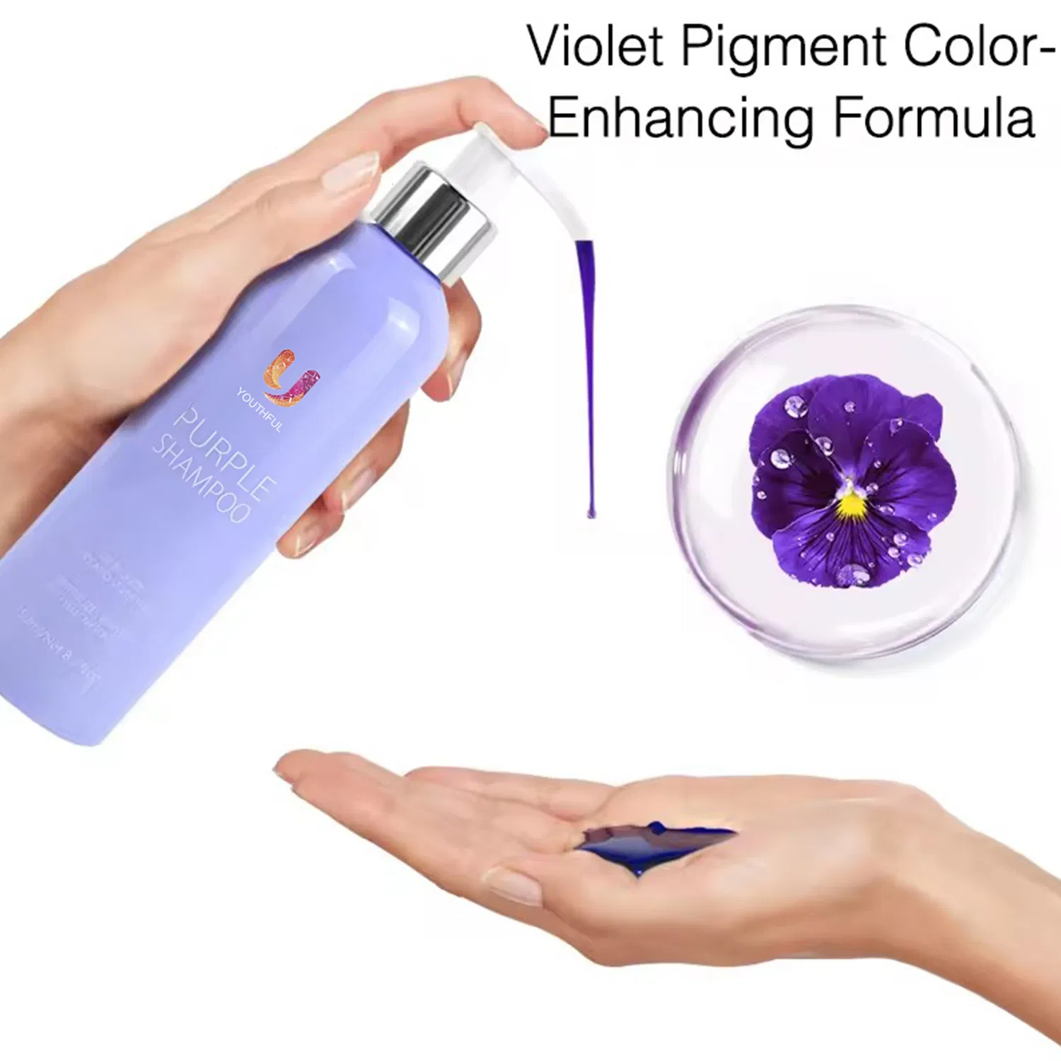 250ml Color-Protection No Yellow Hair Toner Purple Shampoo
