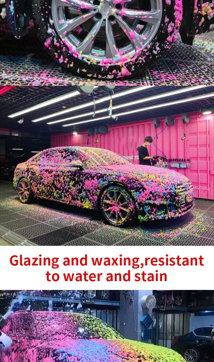 Vibrant Color Foam