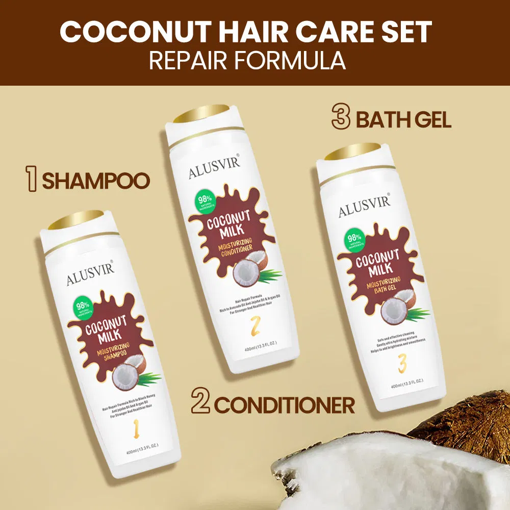 Normal Sulfate Free Coconut Oil Nourishing Hair Shampoo