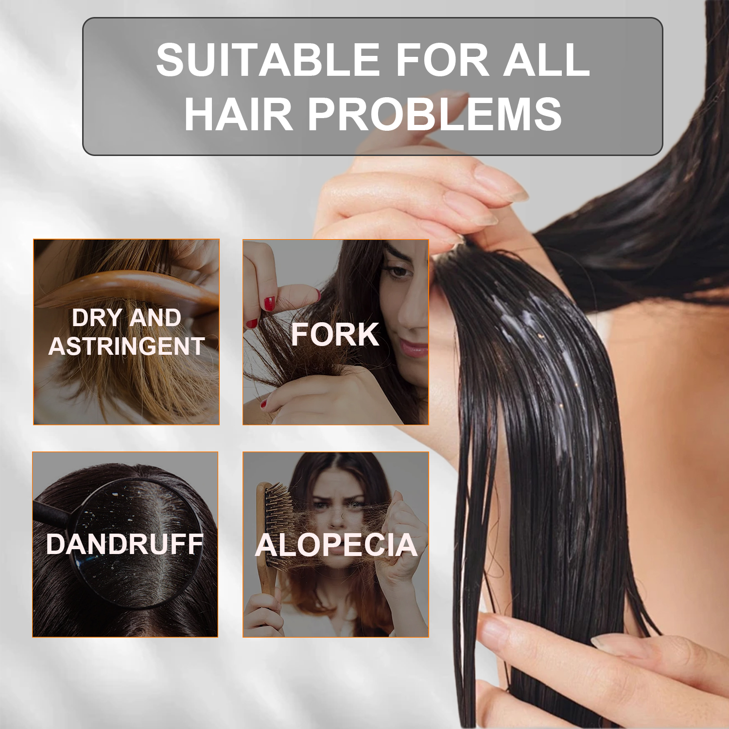 OEM/ODM Luxury Natural Caviar Shampoo Vegan Hair Loss Repair Custom Logo Nourishing Caviar Hair Care Shampoo Set