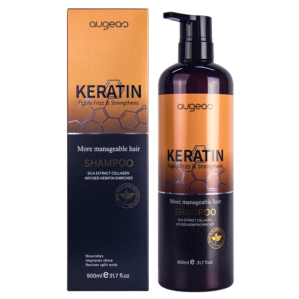 oem Augeas hair care products Refreshing Argan Oil Nourishing Ginseng Sulfate Free argan oil Keratin treatment hair shampoo