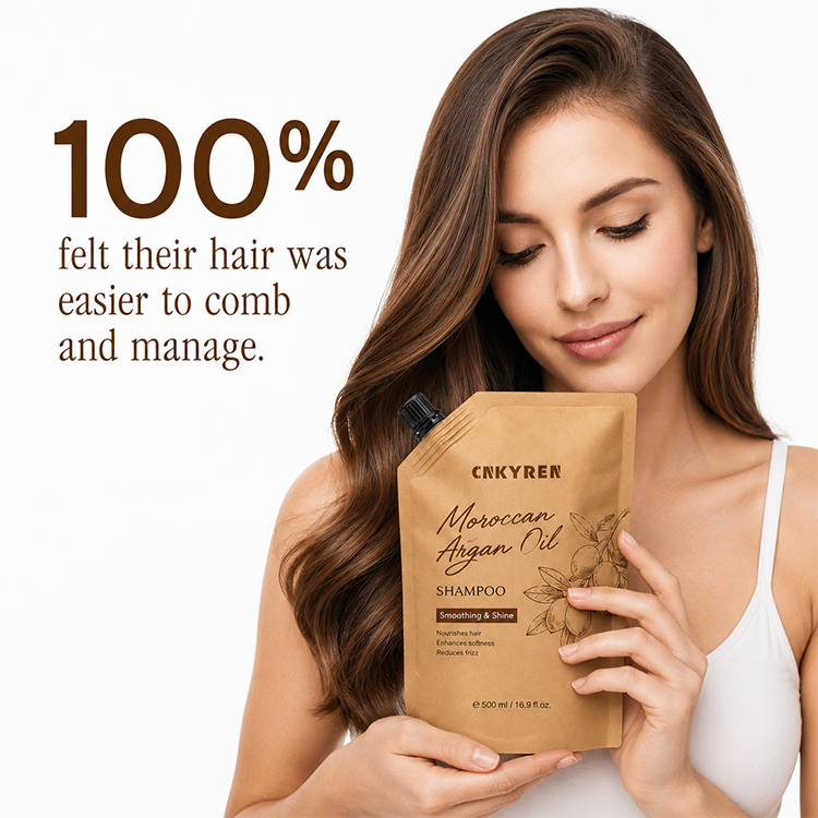 Organic Argan Oil Shampoo Moisturizing Hair Repair for Dry Damaged Hair Deep Conditioning Treatment