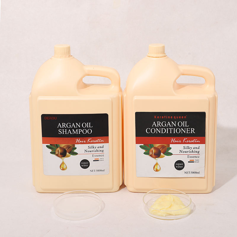 Professional Salon Hotel 5 Liter Shampoo High-capacity Moisturizing Deep Cleansing Private Label Argan Oil 5l Hair Shampoo