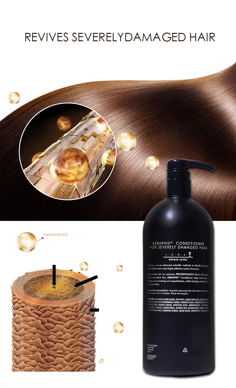 Factory Price Custom Hair Best Private Label Natural OEM Cream Keratin Shampoo Conditioner Smoothing Moisturizing Nourishing