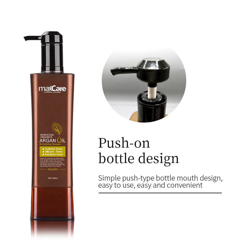 For Custom Natural Organic Cream Shampoo with Argan Oil Smoothing &amp; Moisturizing Nourishing Formula