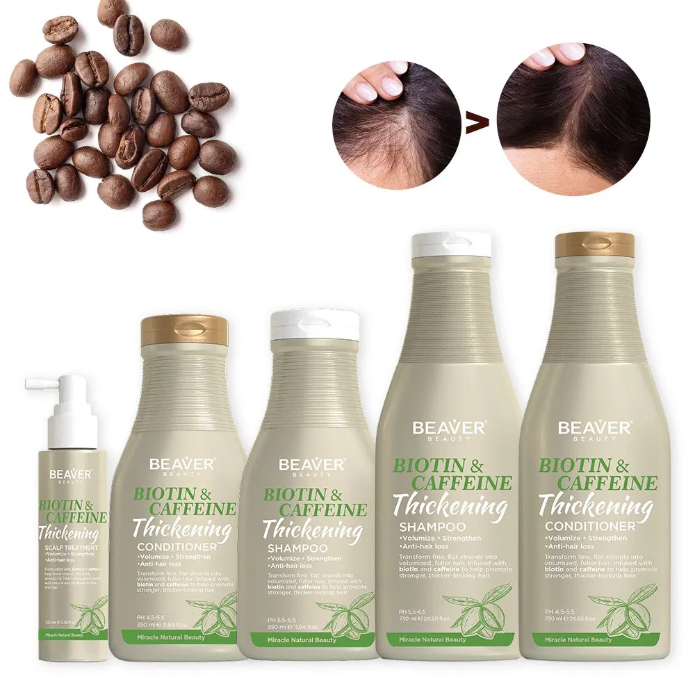 Beaver Brands Biotin Hair Care Product Sulfate Free Hair Growth Shampoo Conditioner