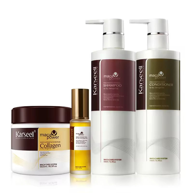 Karseell Hair Shampoo Luxury Hair Care Set Products Organic Protein Sulfate Free Argan Oil Keratin Mask and Conditioner