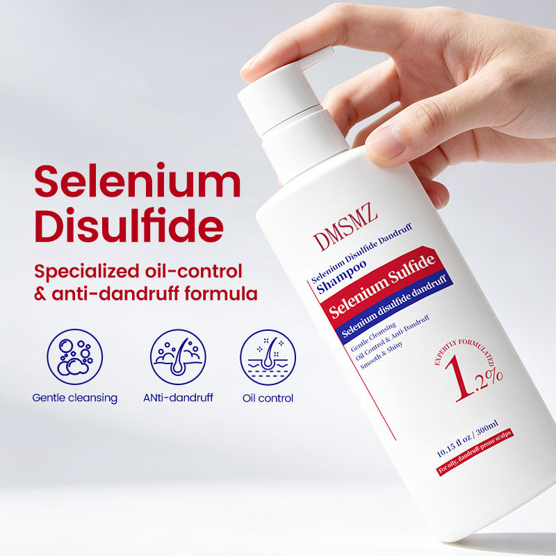 Deep Cleansing Scalp Nourishing Hair Roots Anti-Dandruff &amp; Oil Control Selenium Sulfide Shampoo