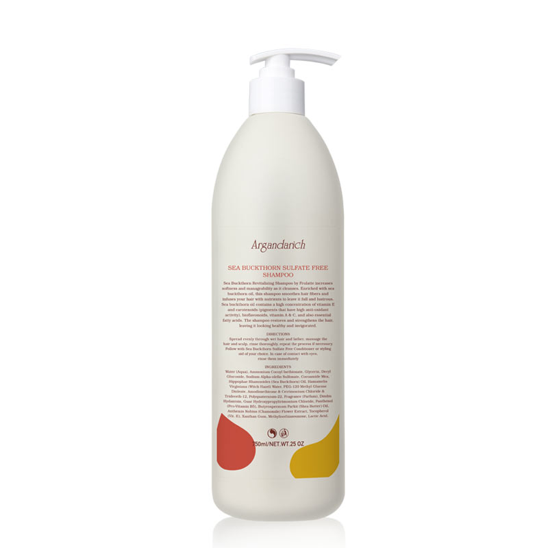 750ml Hair Salon Care Products Sulfate Free Restoring&Moisturizing Hair Shampoo