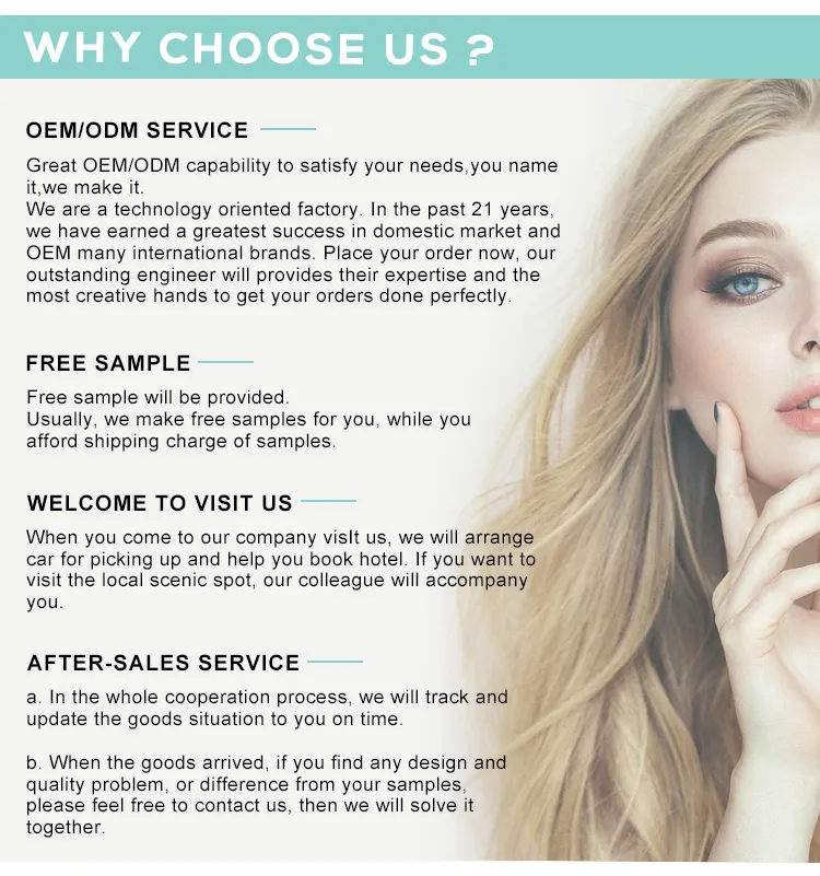 OEM ODM Hair Salon Care Customization Services