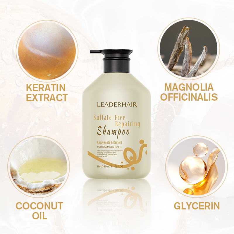 Sulfate-Free Rejuvenate &amp; Restore Shampoo for Damaged Hair