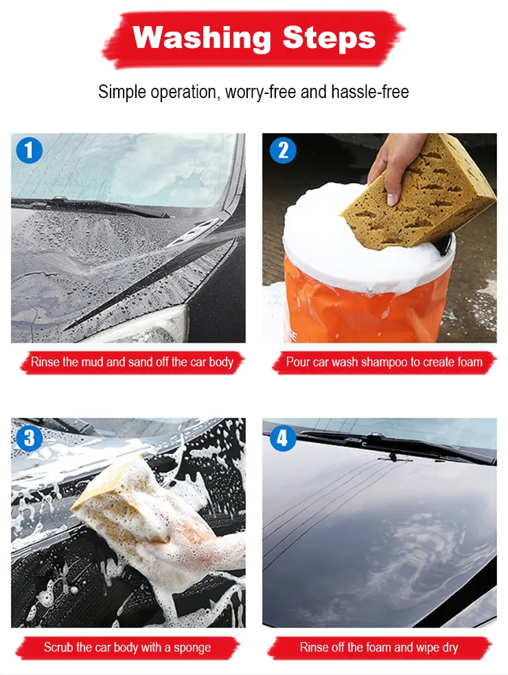 Lamboss Private Label Car Wash Shampoo and Wax in One